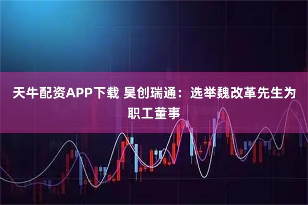 天牛配资APP下载 昊创瑞通：选举魏改革先生为职工董事
